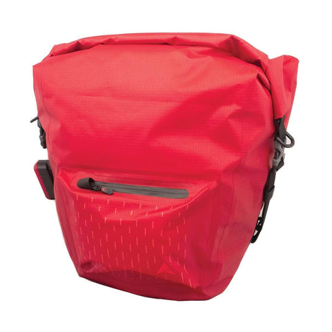 ALTURA THUNDERSTORM ADVENTURE 25 CYCLING PANNIER 2020: RED 25L