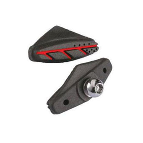 Ashima One Piece Road Shoe/Pad - Black & Orange, AR66 105: