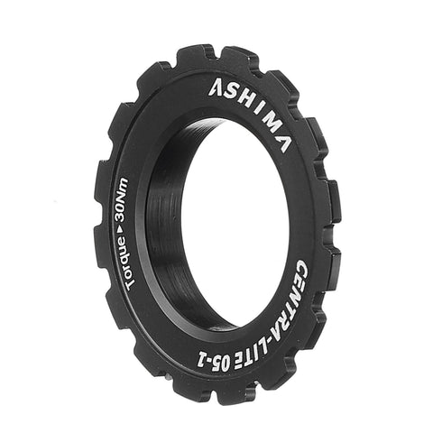 Ashima Centerlock Rotor Lockring Lightweight + Steel Washer (9/10/12/15/20mm Axle):