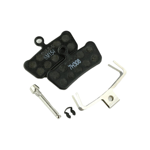 SRAM DISC BRAKE PADS - MEDIUM ORGANIC/STEEL (QUIET) - TRAIL/GUIDE/G2: