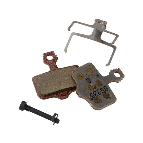 SRAM DISC BRAKE PADS - SMALL ORGANIC/ALUMINUM (QUIET/LIGHT) - 2 PIECE ROAD/ELIXIR/DB/LEVEL B1 (2020+):