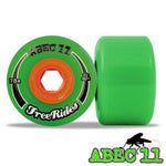 ABEC 11 - CLASSIC FREERIDES - GREEN - 72/81A - Set 4