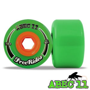 ABEC 11 - CLASSIC FREERIDES - GREEN - 72/78A - Set 4