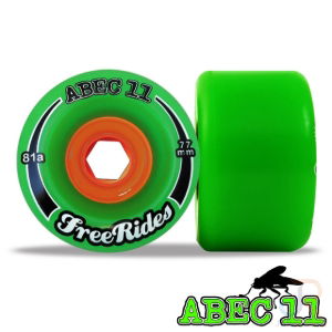 ABEC 11 - CLASSIC FREERIDES - GREEN - 77/81A - Set 4