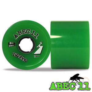 ABEC 11 - CLASSIC ZIGZAGS - GREEN - 70/81A - Set 4