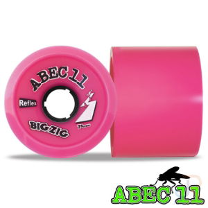 ABEC 11 - REFLEX BIGZIGS - PINK - 75/77A - Set 4