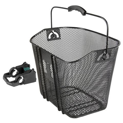 Front Wire Mesh Basket with QR Bracket