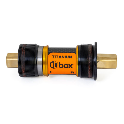 Box One Bottom Bracket Square Taper Titanium/Carbon