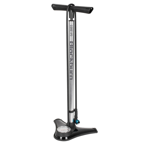 BLACKBURN CORE 3 FLOOR PUMP: SILVER