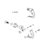 SRAM SPARE - BRAKE LEVER HARDWARE KIT TT TT500, TT900 QTY1: