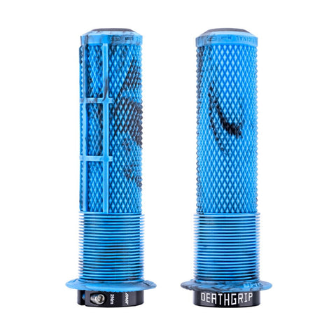 DMR - Grip - DeathGrip 2 Flanged - Thin  - Blue Marble