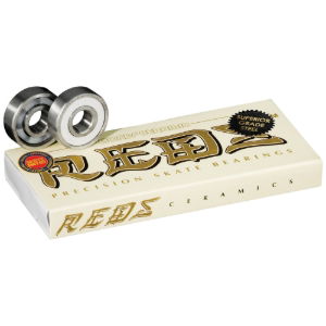 BONES CERAMIC SUPER REDS BEARINGS - 8mm 8 PACK