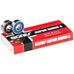 BONES SWISS 6 BEARINGS - 8mm 8 PACK
