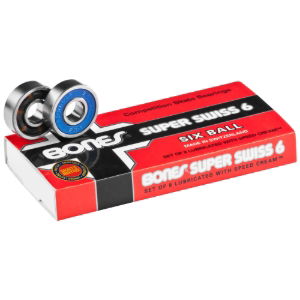 BONES SWISS 6 BEARINGS - 8mm 8 PACK