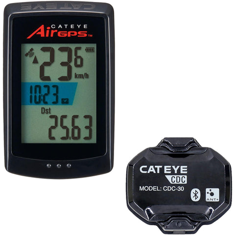 CatEye Air GPS 2 Cycle Computer With Cadence Sensor:  USB-C