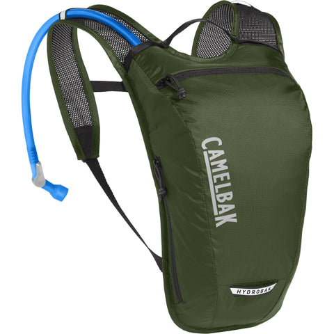 CamelBak Hydrobak Light Hydration Pack 2.5L with 1.5L Reservoir: ARMY GREEN 2.5L