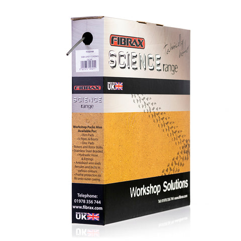 Gear Outer CasingLow friction 4mm.Bulk roll. Cut to length.