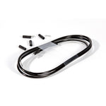 Powershift Sport Cablecoloured with Black Plastic Ferrules White, Blue or Red.