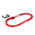 Powershift Sport Cablecoloured with Black Plastic Ferrules White, Blue or Red.