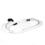 Powershift Sport Cablecoloured with Black Plastic Ferrules White, Blue or Red.
