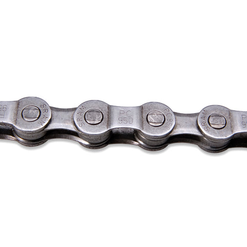 SRAM PC951 9SPD CHAIN GREY (114 LINKS) (BULK - 25PCS): GREY 9 SPEED