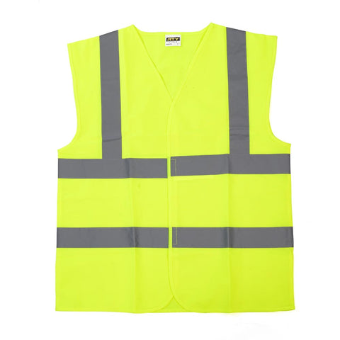 Hi-Vis WaistcoatReflective Patches on chest and shoulders.