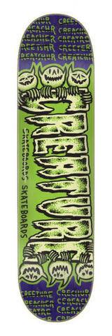 Creature Psycho Logo Sm Deck 7.75" - (skateboard deck)