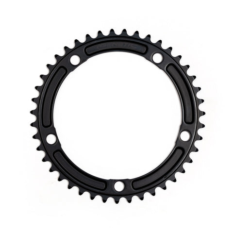 Tibia Track Chainrings1/2 x 1/8" teeth. Black, Red or Gold