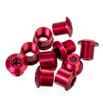 Alloy Chainring BoltsAnodised colours.(1/3 the weight of Steel.)