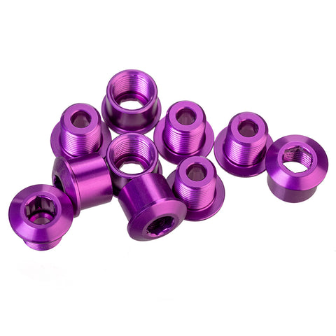 Alloy Chainring BoltsAnodised colours.(1/3 the weight of Steel.)