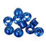 Alloy Chainring BoltsAnodised colours.(1/3 the weight of Steel.)