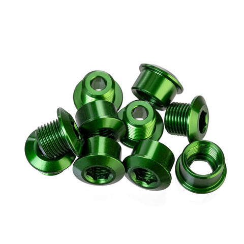 Alloy Chainring BoltsAnodised colours.(1/3 the weight of Steel.)