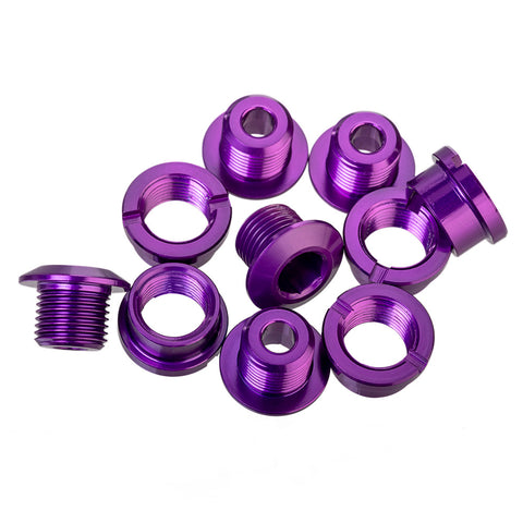 Alloy Chainring BoltsAnodised colours.(1/3 the weight of Steel.)