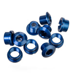 Alloy Chainring BoltsAnodised colours.(1/3 the weight of Steel.)