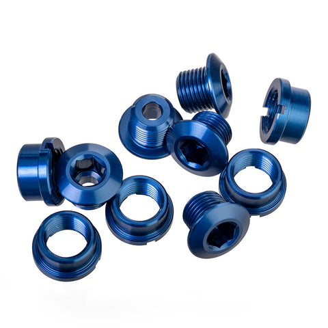 Alloy Chainring BoltsAnodised colours.(1/3 the weight of Steel.)