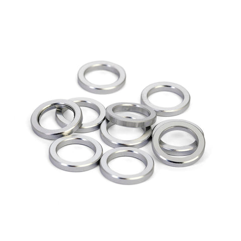 Chainring SpacersSilver 0.6, 1.2, 2.0 or 3.5mmpack of 10.