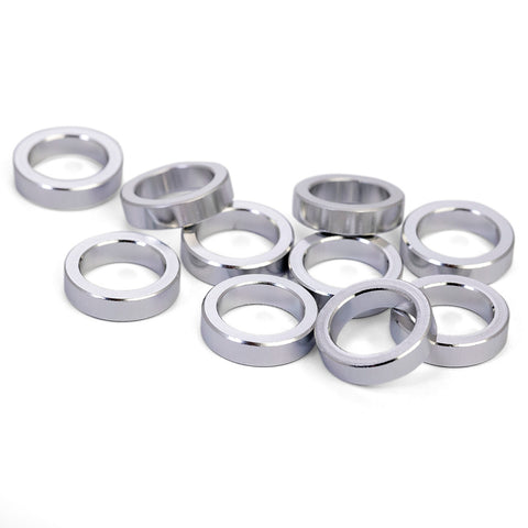 Chainring SpacersSilver 0.6, 1.2, 2.0 or 3.5mmpack of 10.