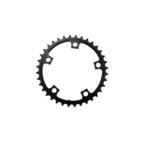 SRAM CHAIN RING ROAD 34T V1 110 ALUM 3MM BLACK (50-34): BLACK 34T