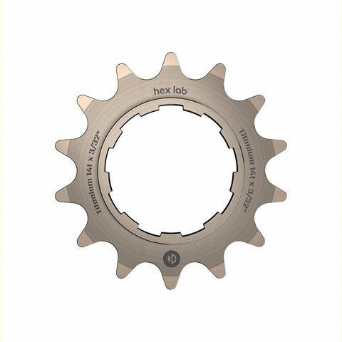 Hex Lab Single Speed Titanium Cogs