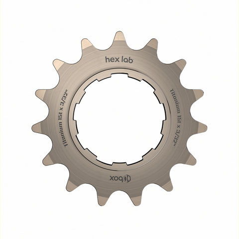 Hex Lab Single Speed Titanium Cogs