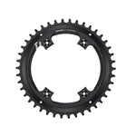 SRAM CHAIN RING X-SYNC 42T 11 SPEED APEX1 ASYMMETRIC 110BCD ALUMBLACK BB30 OR GXP:  11SPD 42T