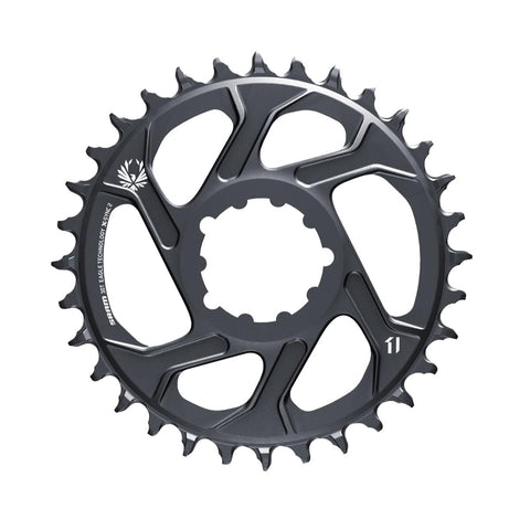 SRAM CHAIN RING X-SYNC 2 SL DIRECT MOUNT 3MM OFFSET BOOST EAGLE: LUNAR GREY 32T