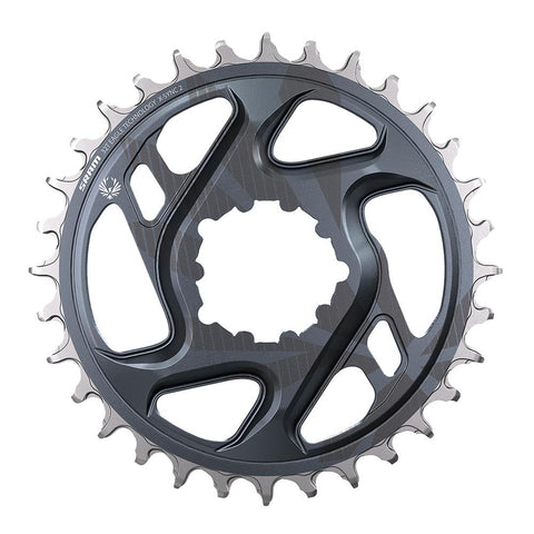 SRAM X-SYNC2 CHAINRING DM 3MM OFFSET BOOST EAGLE: LUNAR GREY 34T