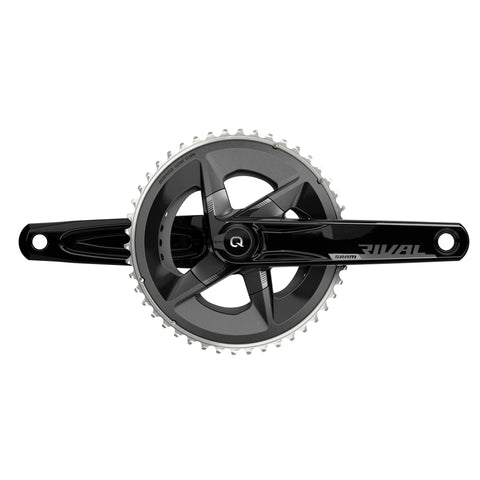 SRAM RIVAL D1 QUARQ ROAD POWER METER DUB (BB NOT INCLUDED): BLACK 165MM - 48-35T