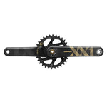 SRAM CRANK XX1 EAGLE BOOST 148 DUB 12S W DIRECT MOUNT 34T X-SYNC 2 CHAINRING (DUB CUPS/BEARINGS NOT INCLUDED): GOLD 170MM