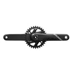 TRUVATIV CRANK DESCENDANT CARBON EAGLE DUB 12S 170 W DIRECTMOUNT 32T X-SYNC 2 CHAINRING BLACK (DUB CUPS/BEARINGS NOT INCLUDED): BLACK 170MM