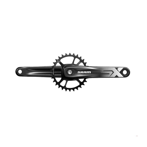 SRAM CRANKSET SX EAGLE BOOST 148 POWERSPLINE 12S WITH DIRECT MOUNT 32T X-SYNC 2 STEEL CHAINRING A1: BLACK 175MM