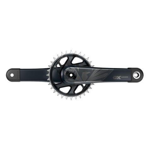 SRAM CRANK GX CARBON EAGLE BOOST 148 DUB 12S W DIRECT MOUNT 32T X-SYNC 2 CHAINRING (DUB CUPS/BEARINGS NOT INCLUDED): LUNAR GREY 175MM