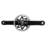 SRAM CRANKSET XXSL EAGLE Q174 55MM CHAINLINE DUB BLACK 34T T-TYPE (BB NOT INCLUDED) 2022: BLACK 175MM