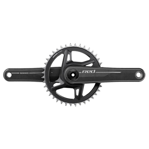 SRAM CRANKSET RED 1X E1 XPLR DUB WIDE DIRECT MOUNT 40T (BB NOT INCLUDED):  175MM